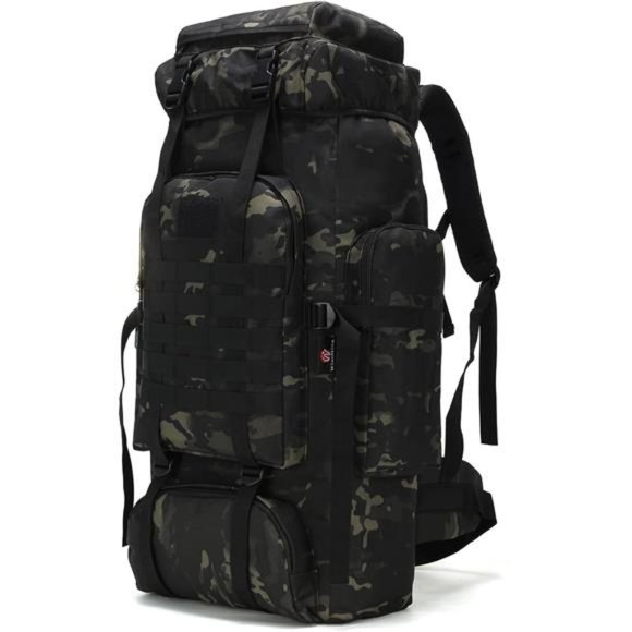Other - 70L Camping/Hiking Backpack - Molle Rucksack Waterproof Traveling Heavy Duty Bag